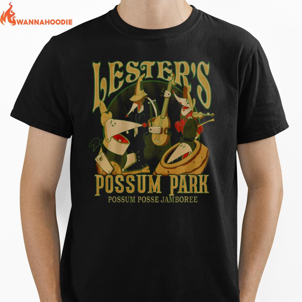 Lesters Possum Park Possum Posse Jamboree Disney A Goofy Movie Unisex T-Shirt for Men Women