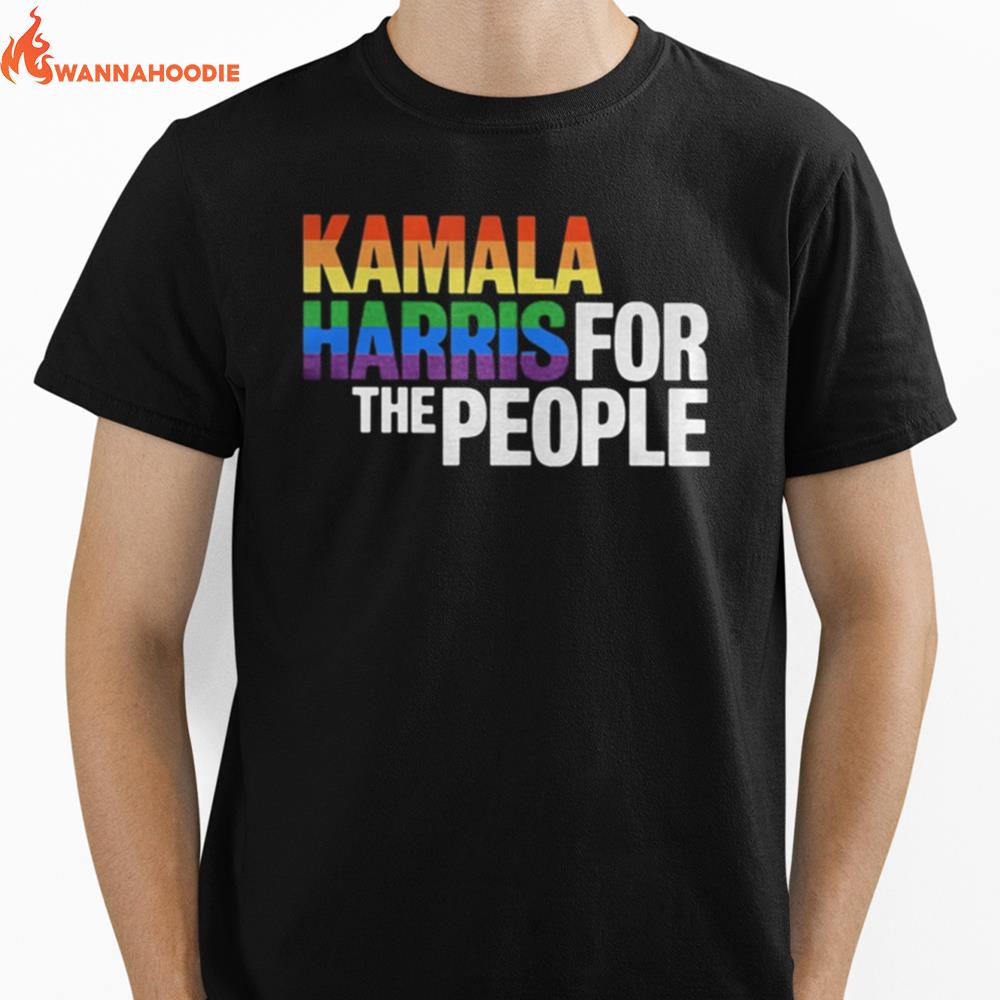 Lgbt Kamala Harris For The People Unisex T-Shirt for Men Women