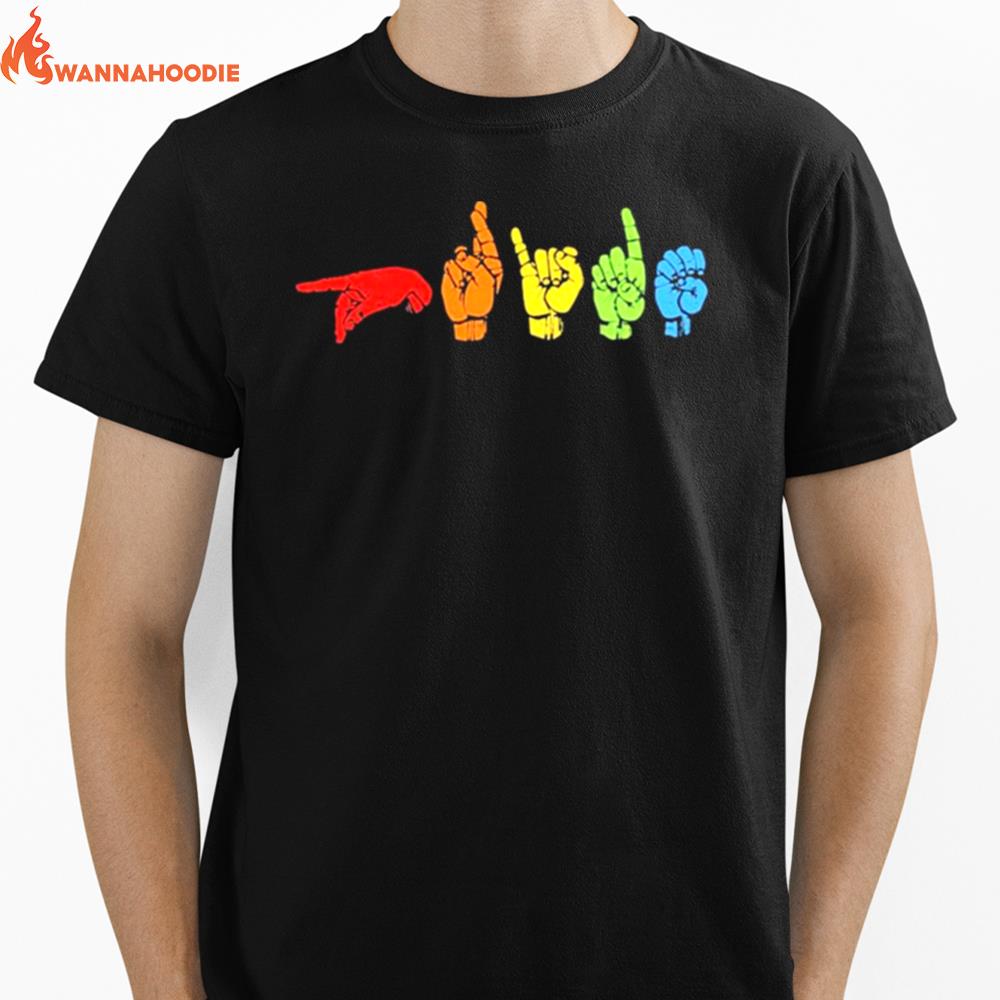 Lgbt Pride In A World Where You Can Be Anything Be Kind Unisex T-Shirt for Men Women