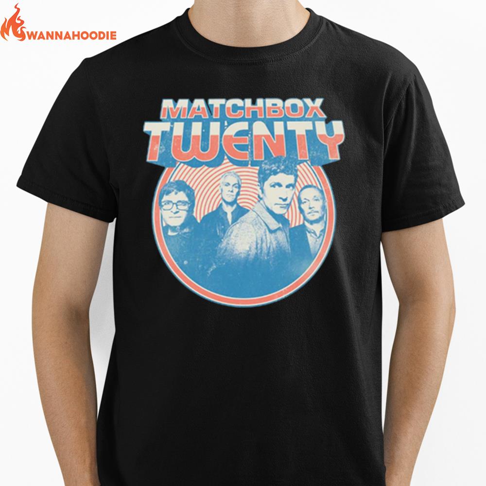 Light Vintage Matchbox Twenty Unisex T-Shirt for Men Women