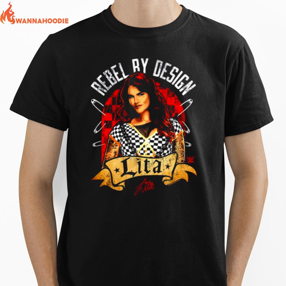 Lita Rebel By Design Signature Unisex T-Shirt for Men Women