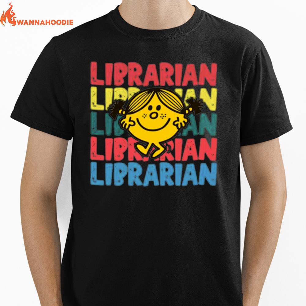 Little Miss Librarian Unisex T-Shirt for Men Women