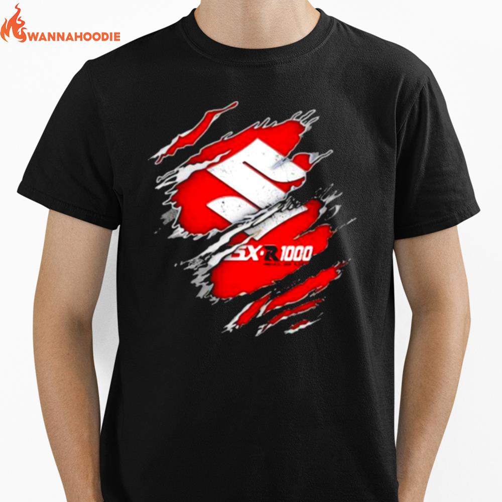 Logo Suzuki Gsx R1000 Sportbike Unisex T-Shirt for Men Women