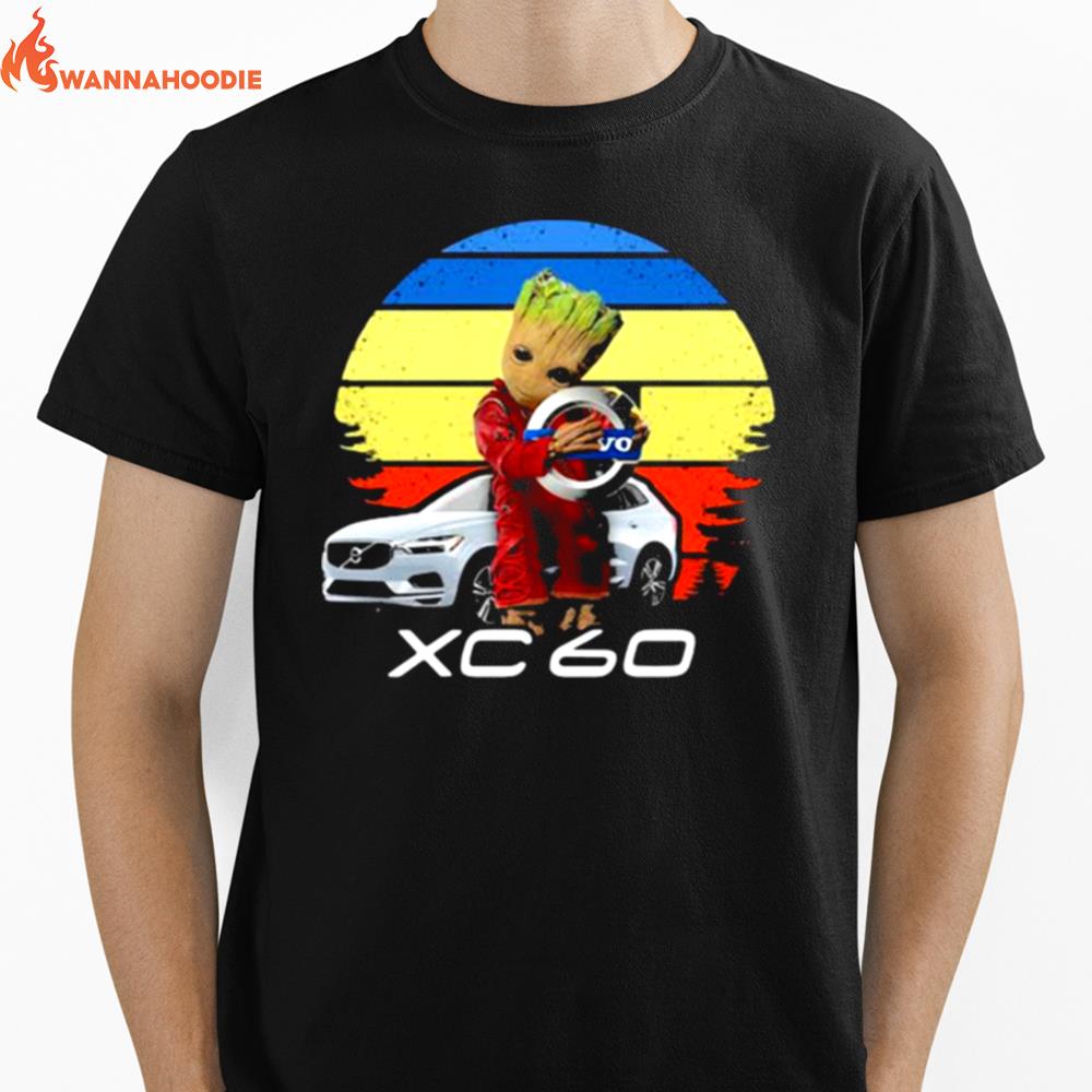 Logo Xc 60 Car Groot Vintage Unisex T-Shirt for Men Women