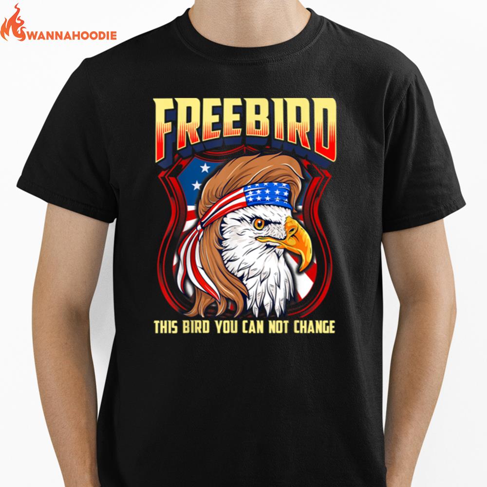 Lyriclyfe   Free Bird (Usa Eagle)  B07Nhqfyz4 Unisex T-Shirt for Men Women