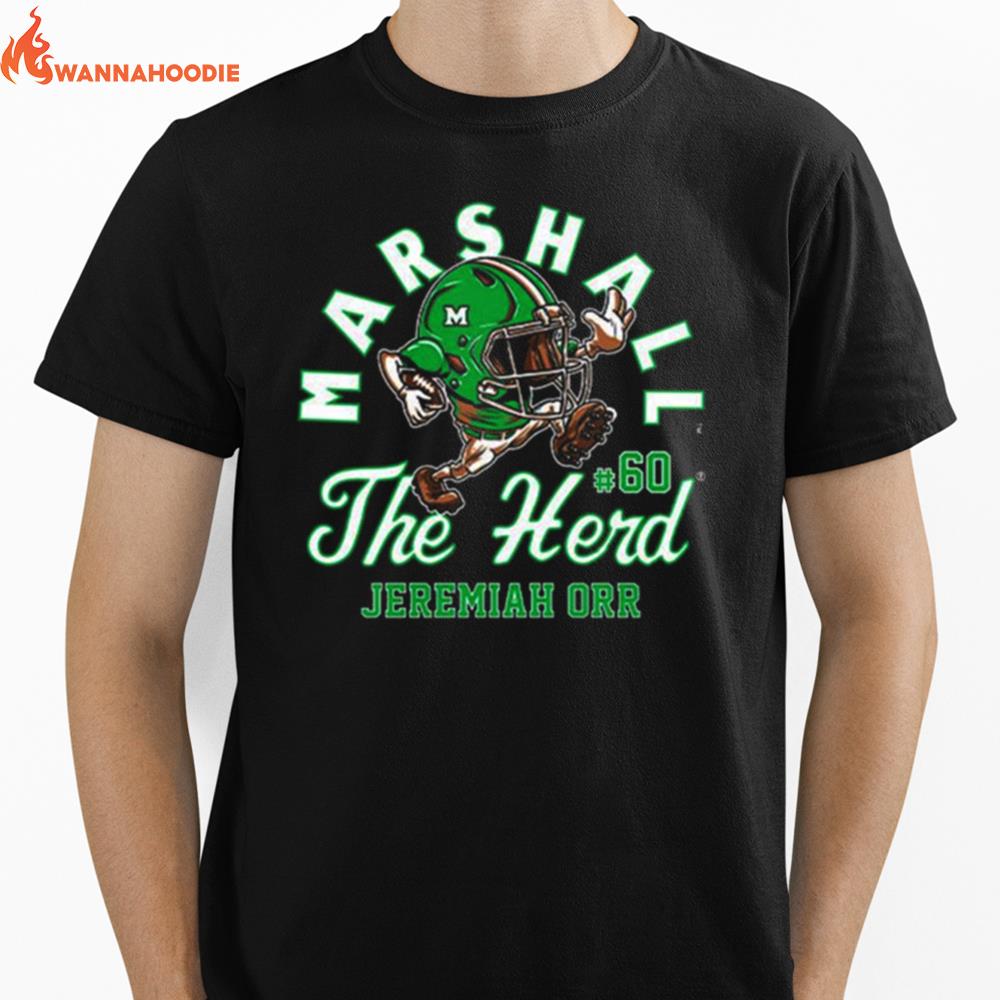 Marshall Thundering Herd Ncaa Football Jeremiah Orr Unisex T-Shirt for Men Women