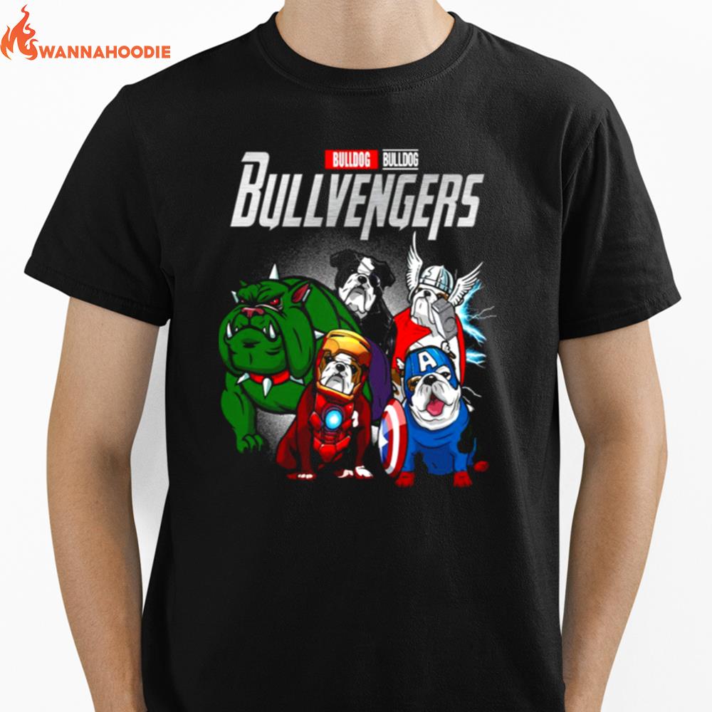 Marvel Avengers Bulldog Bullvengers Unisex T-Shirt for Men Women