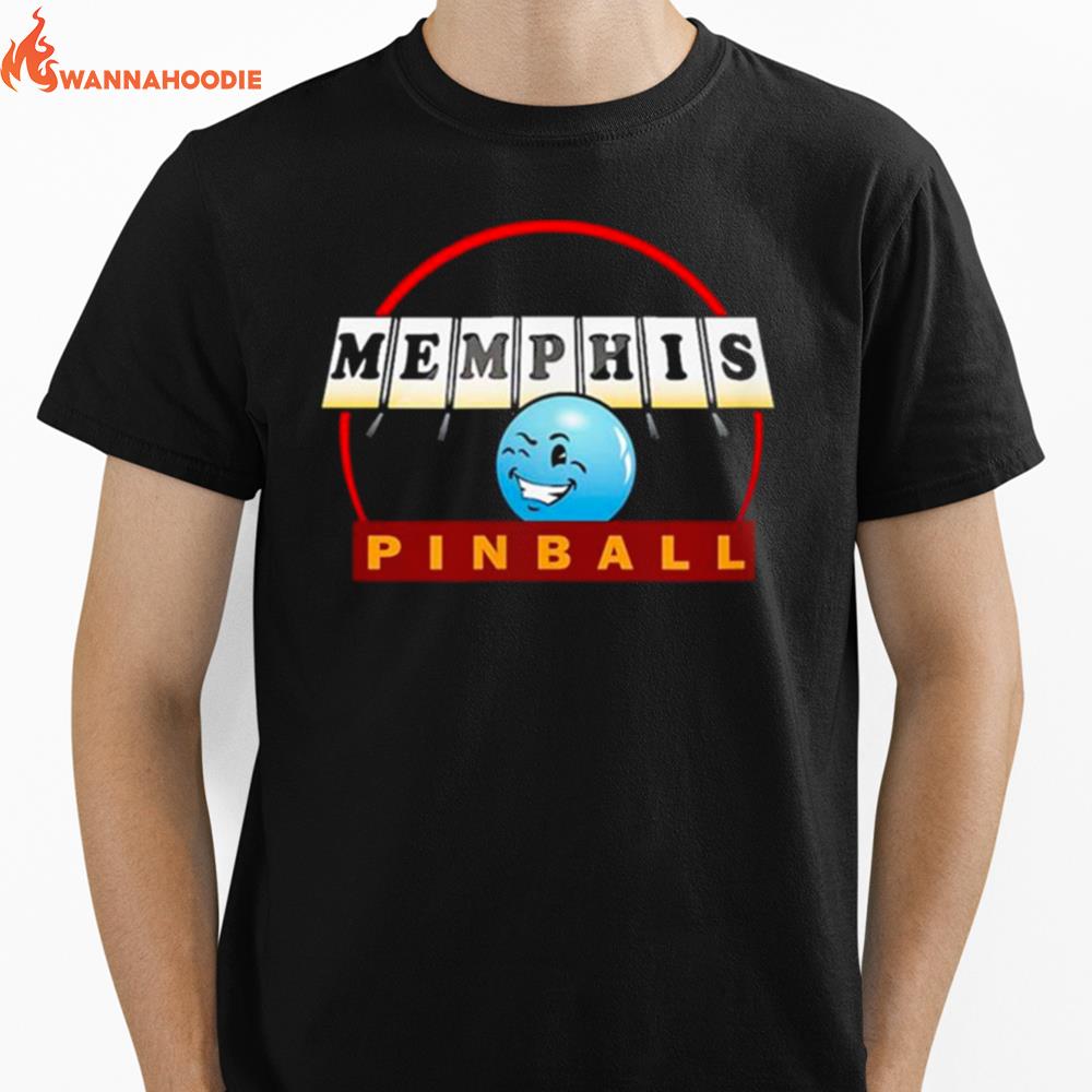 Memphis Pinball The Drop Targets Unisex T-Shirt for Men Women