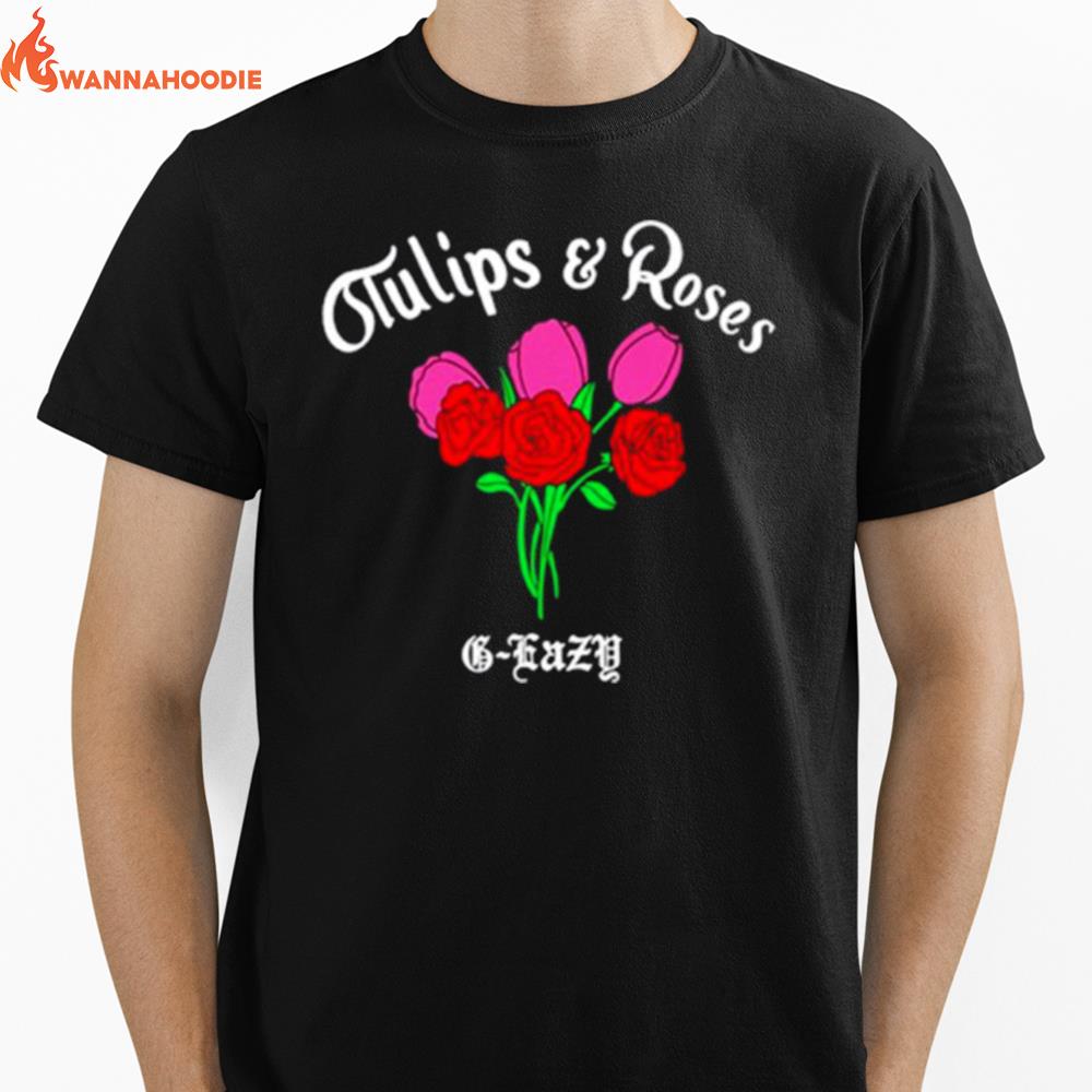 Men'S Tulips And Roses Unisex T-Shirt for Men Women