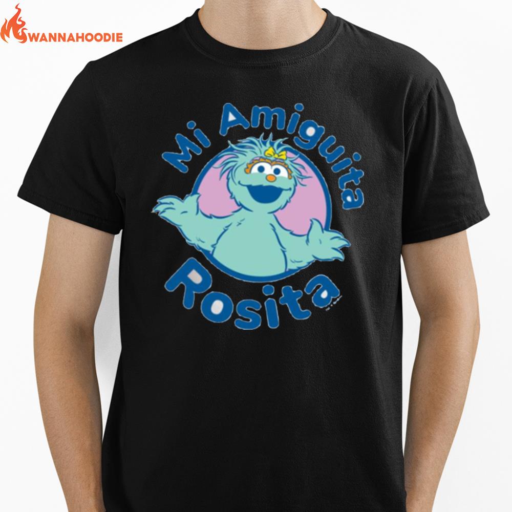 Mi Amiguita Rosita Sesame Street Unisex T-Shirt for Men Women