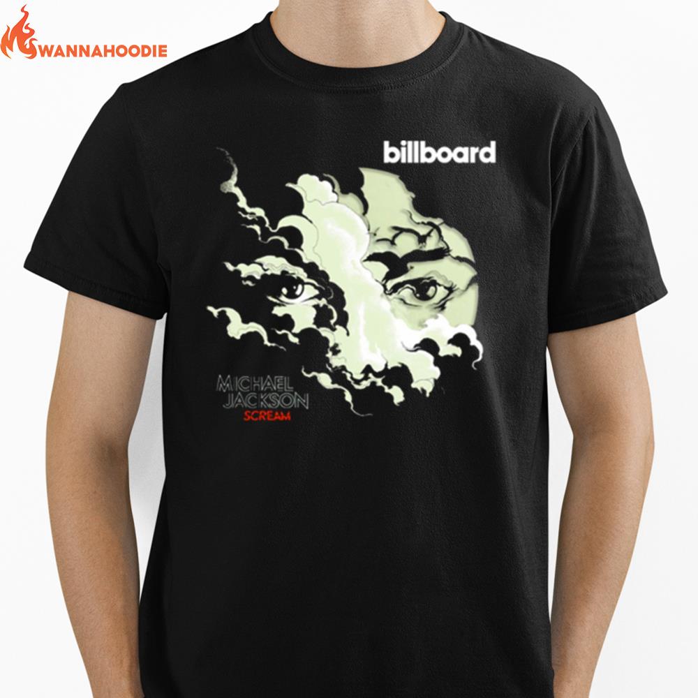 Michael Jackson Scream Animated Unisex T-Shirt for Men Women