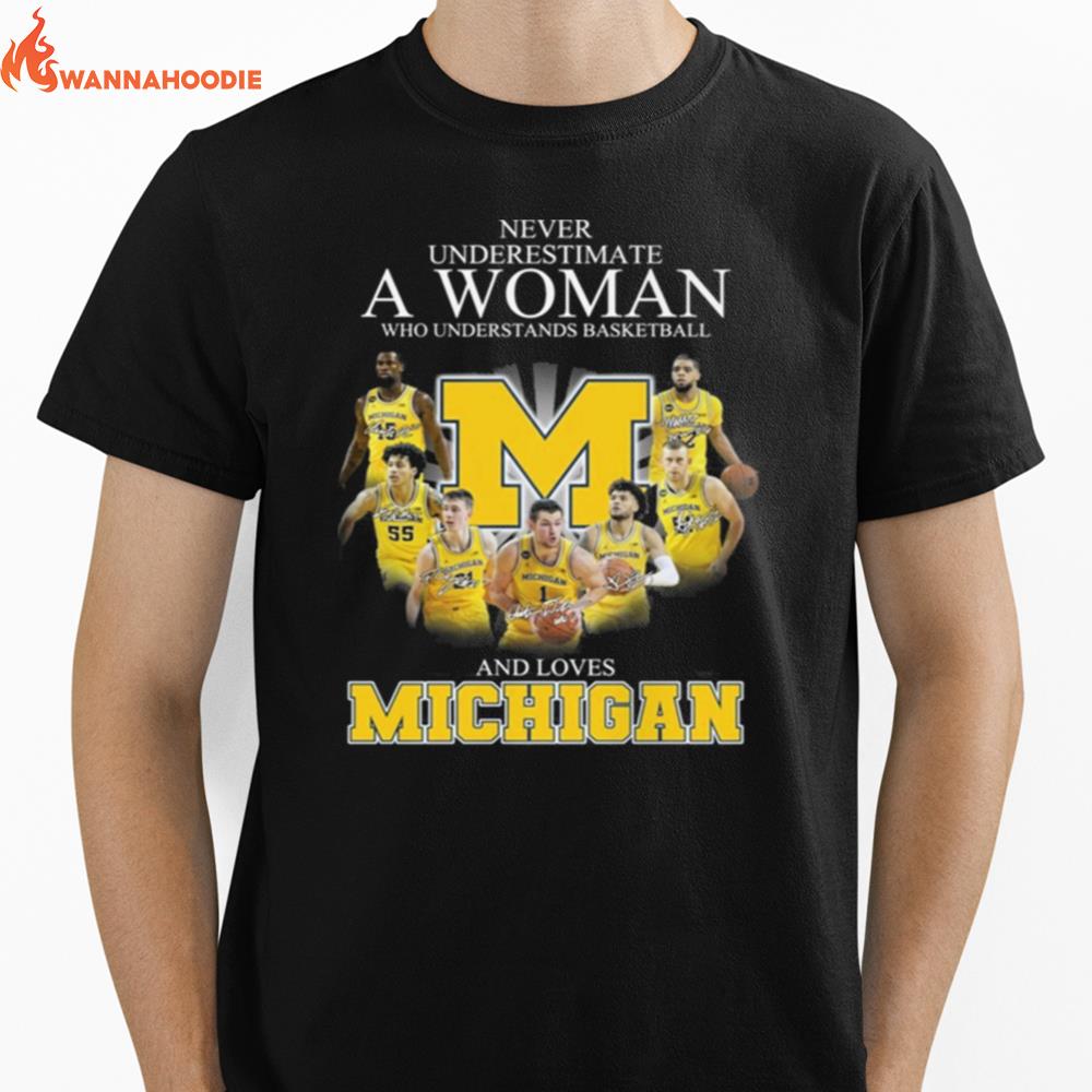 Michigan Wolverines University Of Michigan Unisex T-Shirt for Men Women