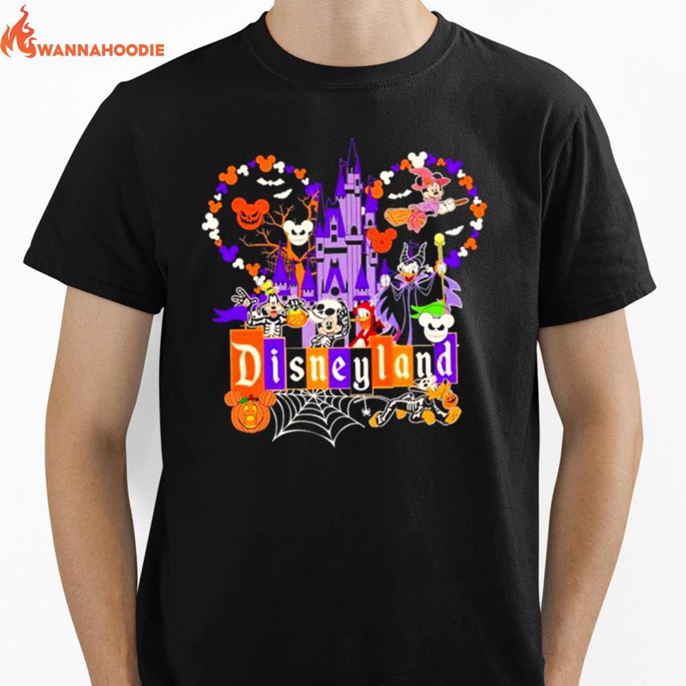 Mickey Disneyland Halloween Unisex T-Shirt for Men Women