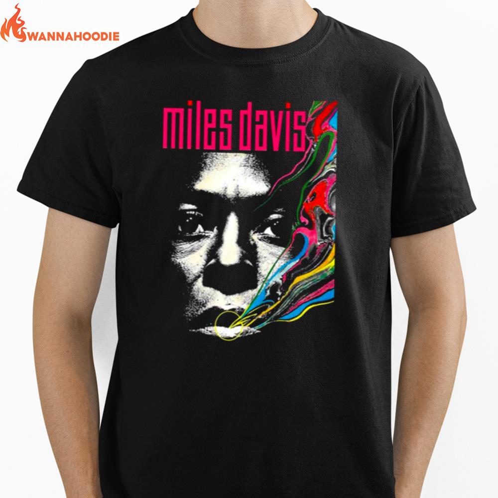 Miles Vintage Davis Concert Retro Jazz Music Unisex T-Shirt for Men Women