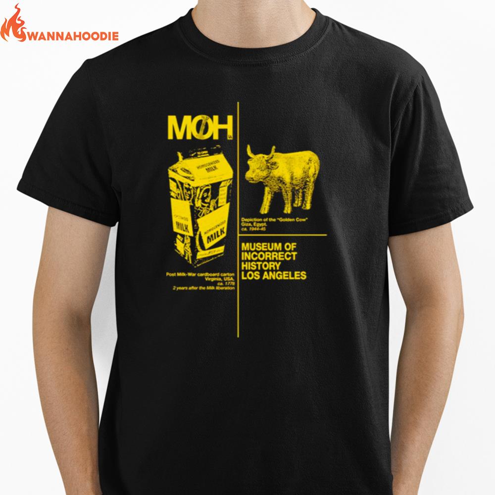 Moh Homogenized Milk Cow Unisex T-Shirt for Men Women