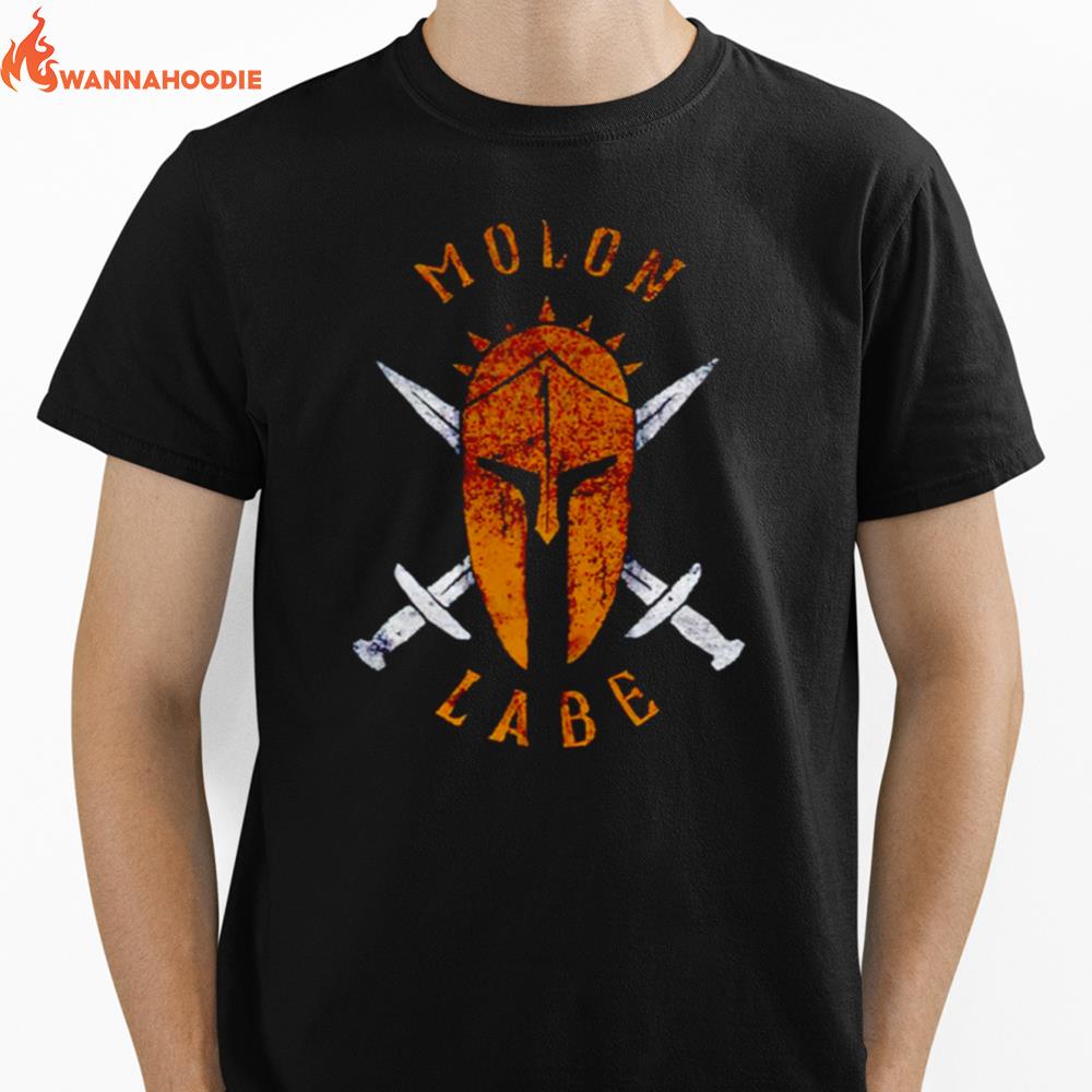 Molon Labe Unisex T-Shirt for Men Women