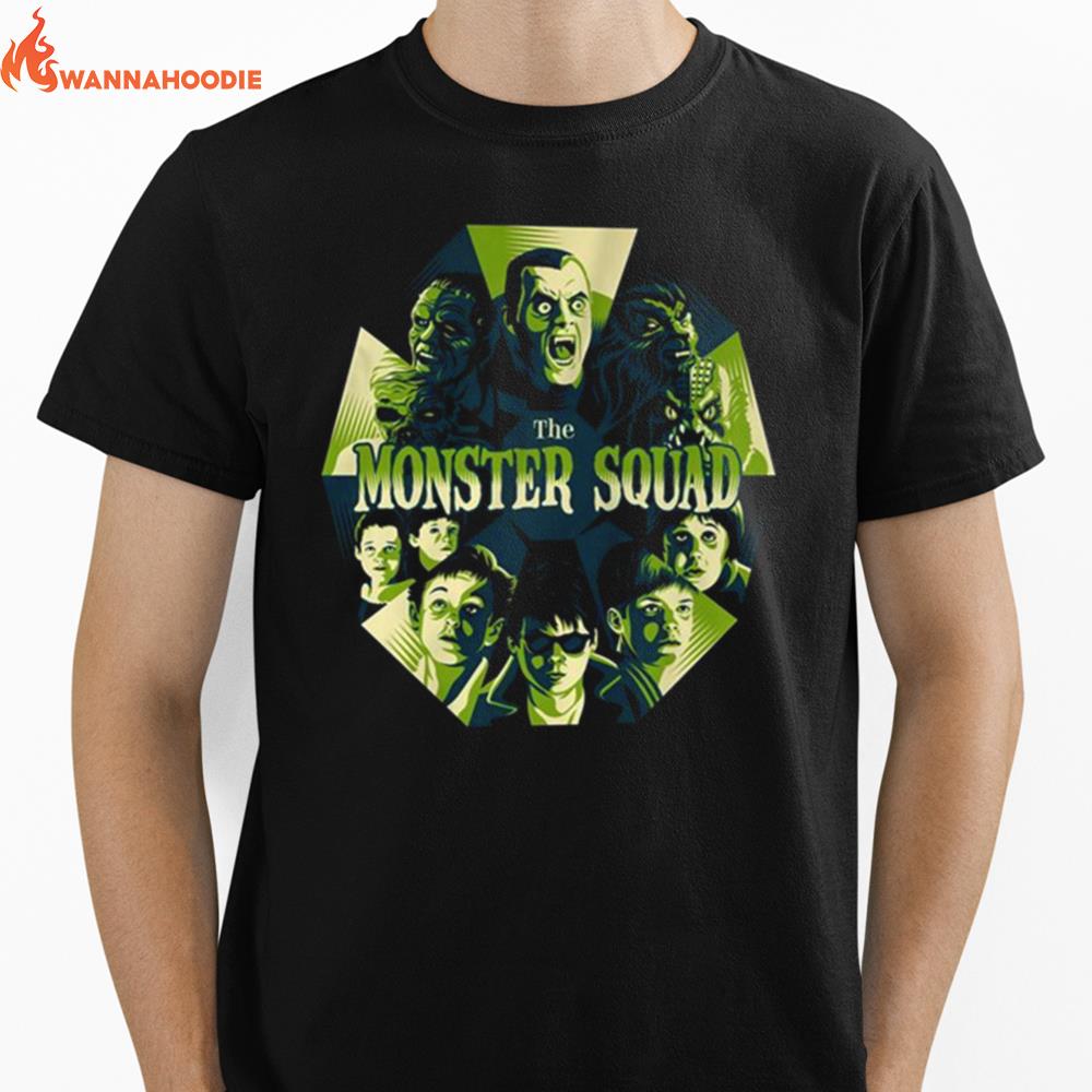 Monster Squad 80'S Teen Horror Movie Unisex T-Shirt for Men Women