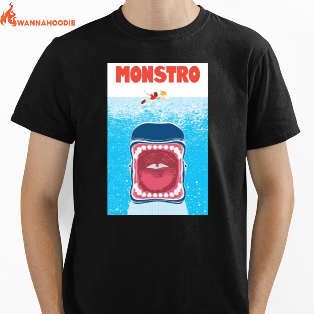 Monstro Pinocchio Jaws Inspired Unisex T-Shirt for Men Women