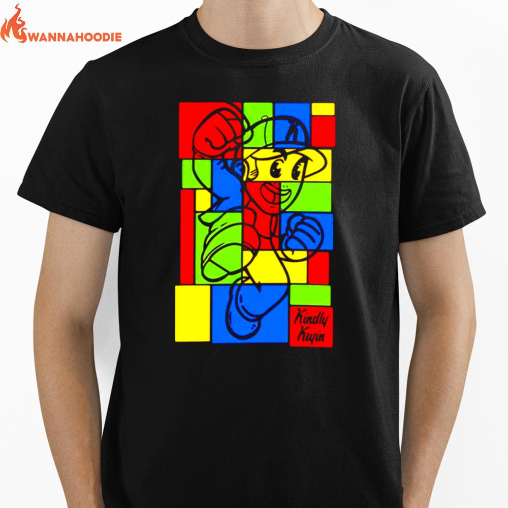 Mosaic Kindly Keyin Unisex T-Shirt for Men Women