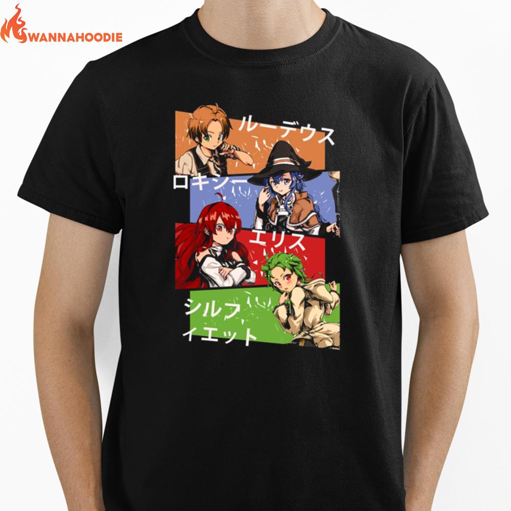 Mushoku Tensei Character Unisex T-Shirt for Men Women