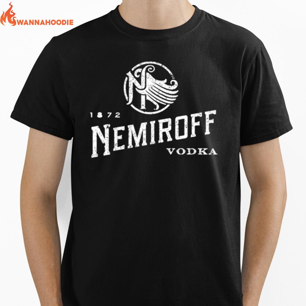 Nemiroff Vodka Logo Unisex T-Shirt for Men Women