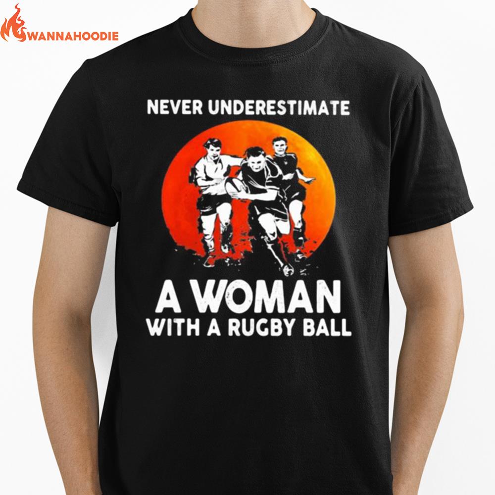 Never Underestimate An Old Man Who Knows Wrestling Blood Moon Unisex T-Shirt for Men Women