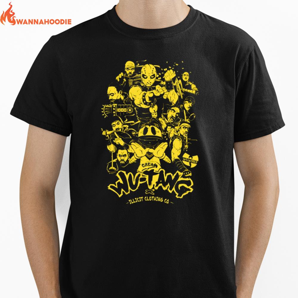 New Design Illicit Custom Music And Festivals Wu Tang Unisex T-Shirt for Men Women