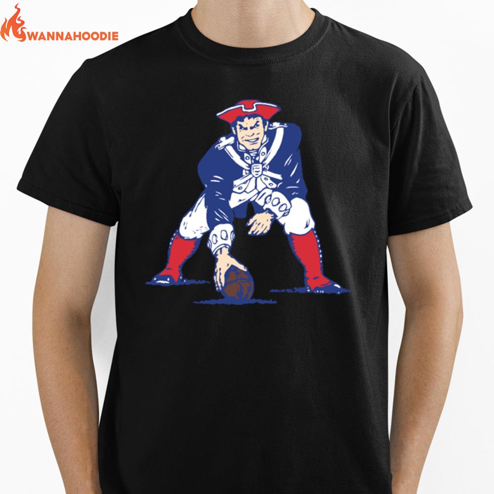 New Patriotic Mascot Sticker Unisex T-Shirt for Men Women