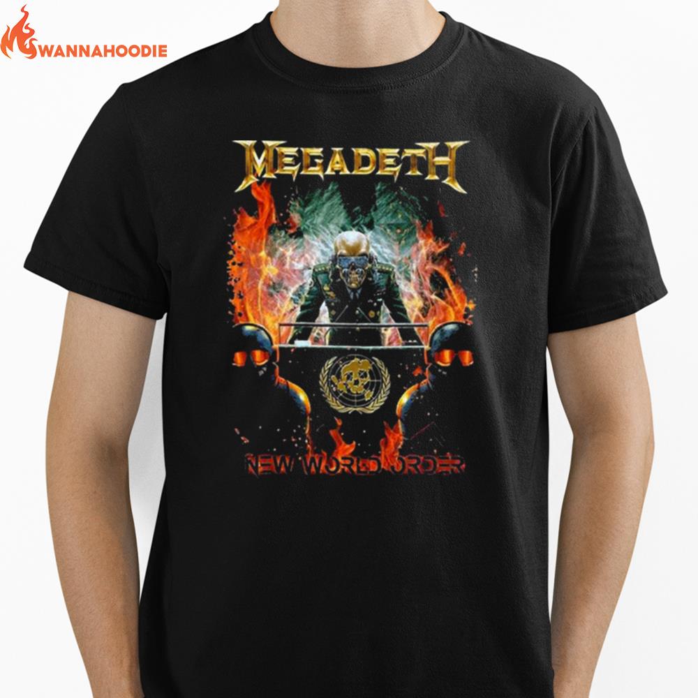 New World Order Megadeth Unisex T-Shirt for Men Women