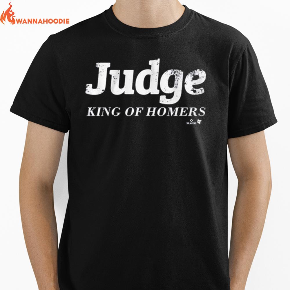 New York Yankees Aaron Judge King Of Homers Unisex T-Shirt for Men Women