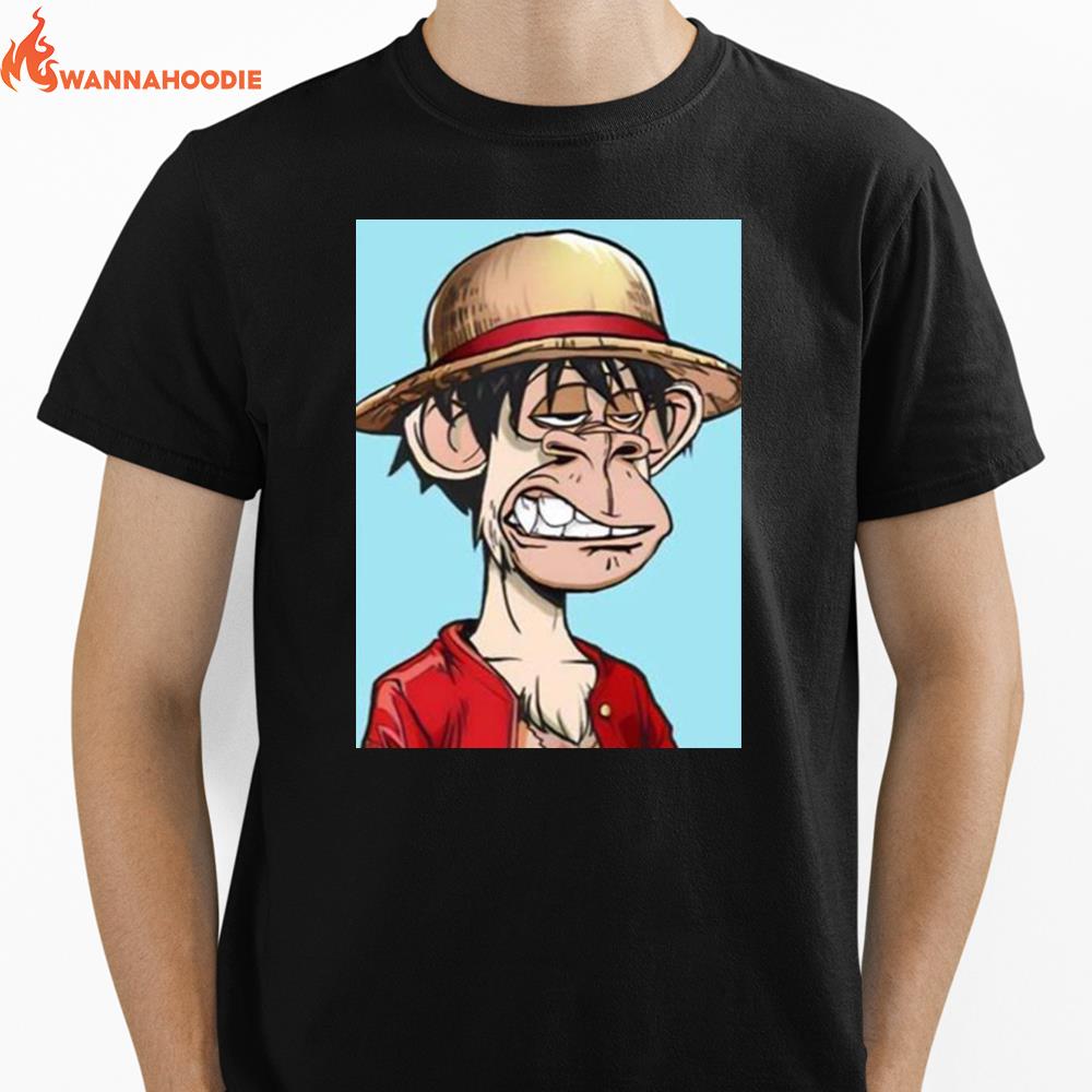 Nft Luffy Monkey Unisex T-Shirt for Men Women