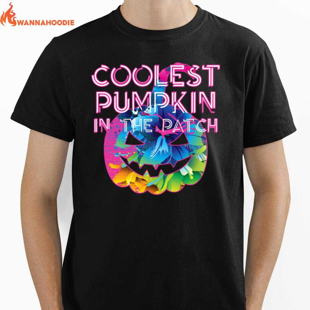 Nice Halloween Coolest Pumpkin In The Patch Unisex T-Shirt for Men Women