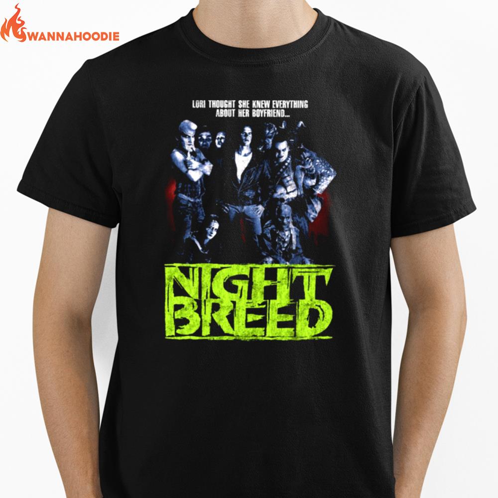 Nightbreed Hellraiser Clive Barker Horror Unisex T-Shirt for Men Women