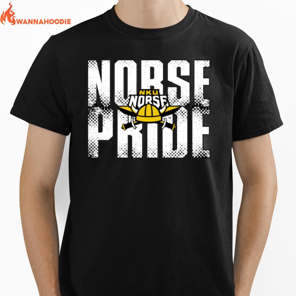 Nku Norse Logo Unisex T-Shirt for Men Women