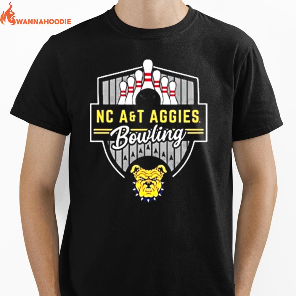 North Carolina A&T State University Aggies Ncaa Track And Field Camisetas Unisex T-Shirt for Men Women