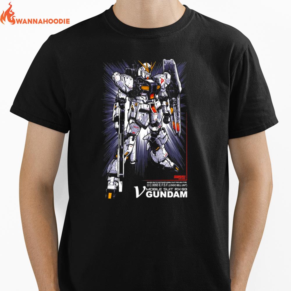 Nu Gundam Unisex T-Shirt for Men Women