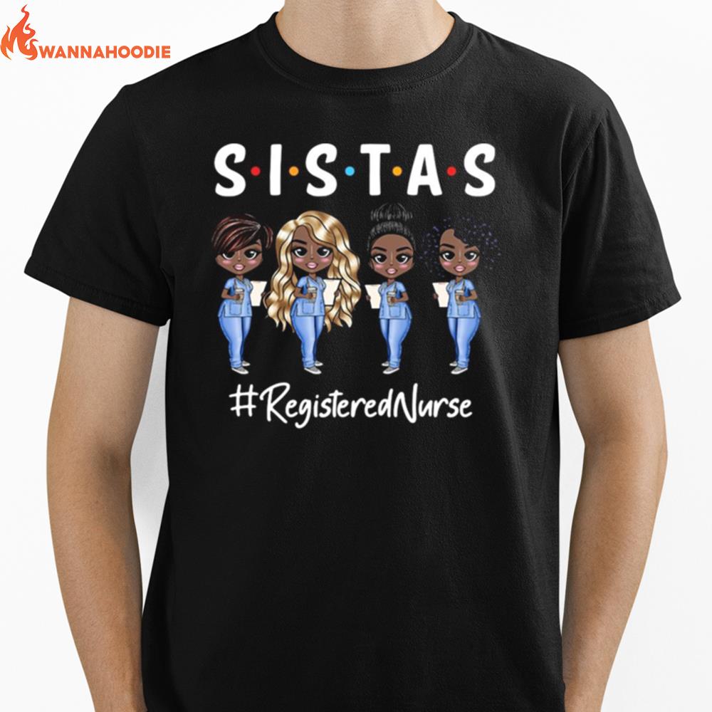 Nurse Sistas Registered Nurse Unisex T-Shirt for Men Women