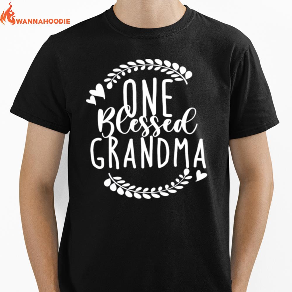 One Blessed Grandma Unisex T-Shirt for Men Women