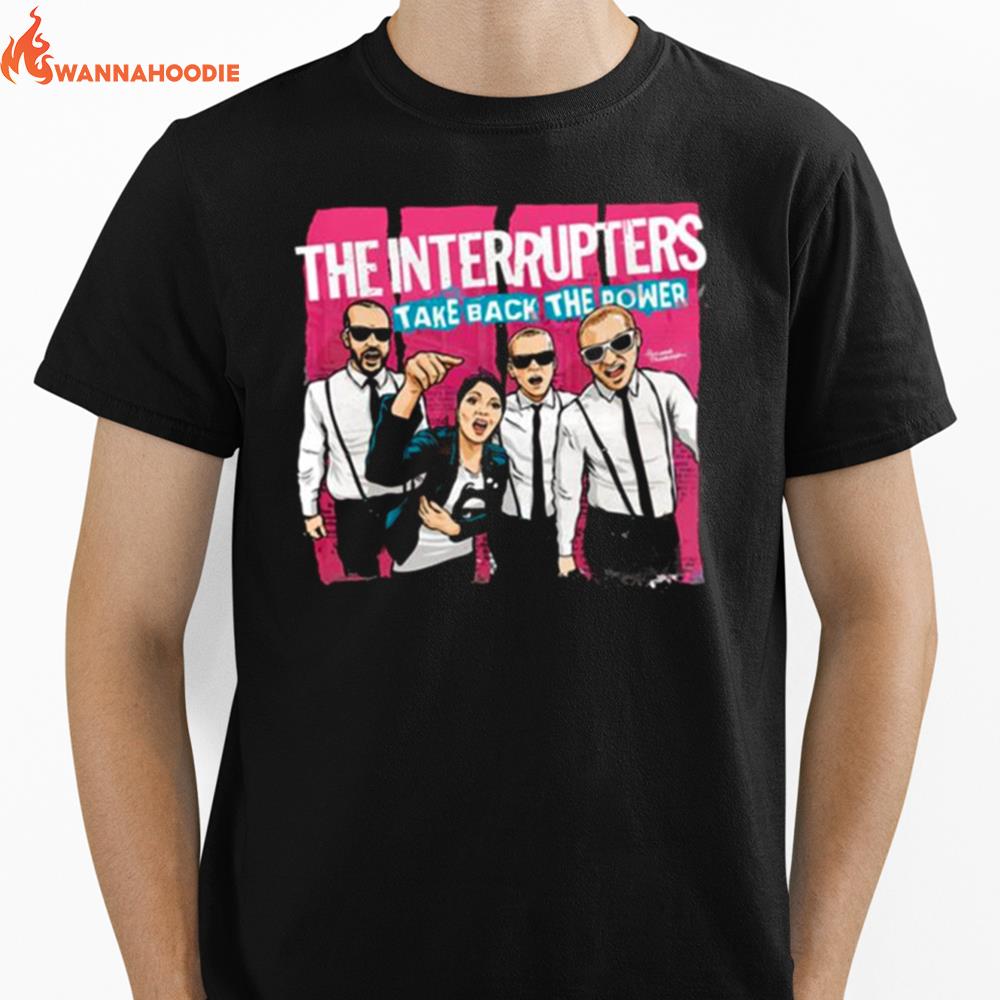 Original Pink Art The Interrupters Unisex T-Shirt for Men Women