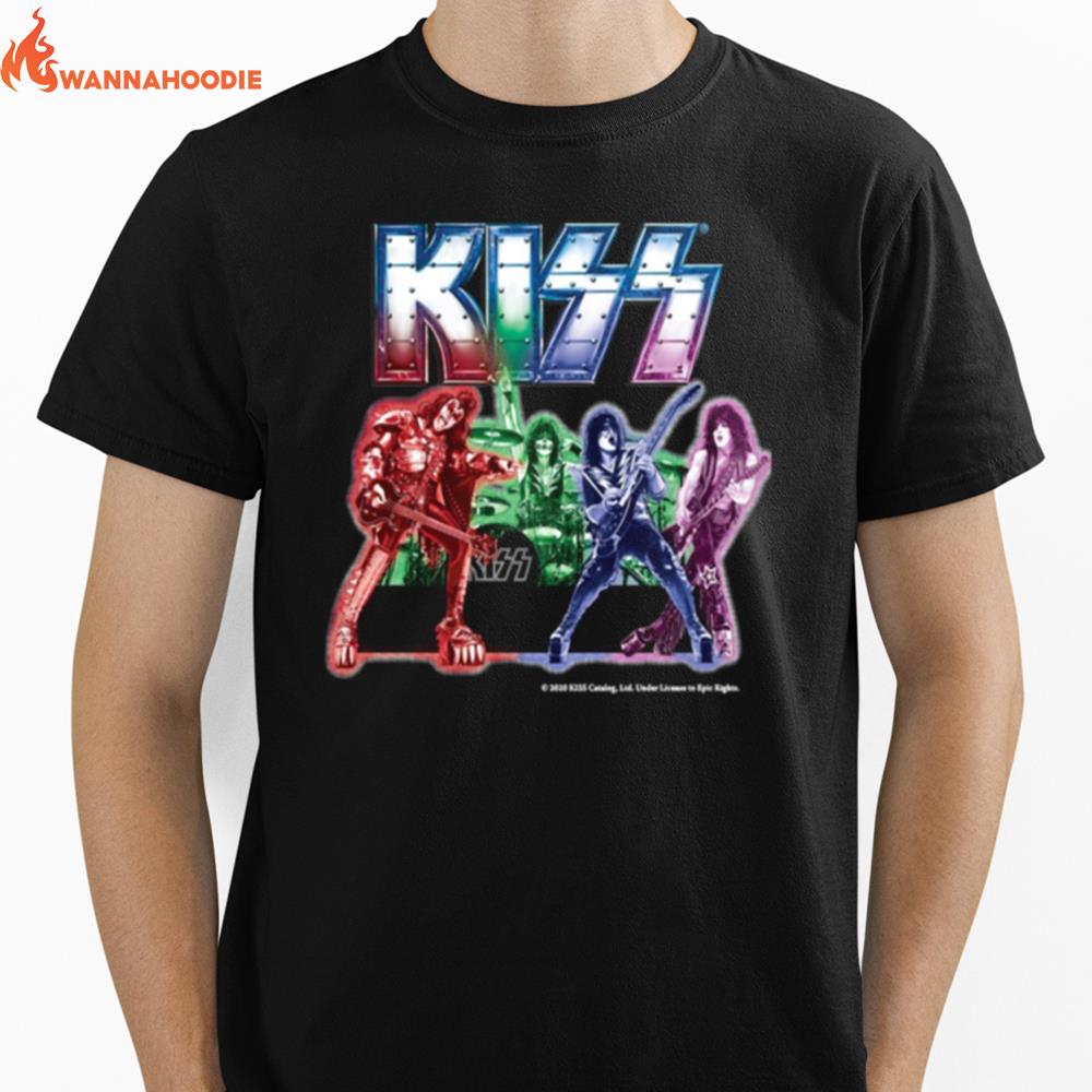 Original Vintage Kiss Band Concer Unisex T-Shirt for Men Women