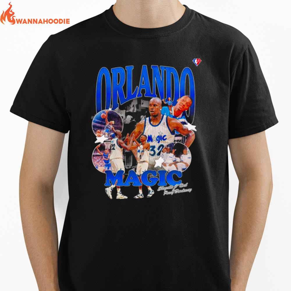 Orlando Magic Shaquille Oneal And Penny Hardaway Unisex T-Shirt for Men Women