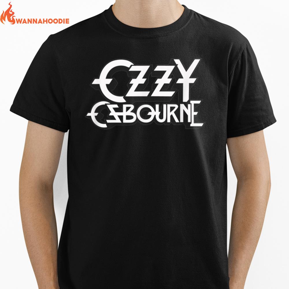 Ozzy Osbourne   White Logo Unisex T-Shirt for Men Women