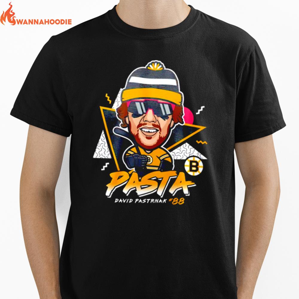 Pastor David Pastrnak 88 Boston Bruins Unisex T-Shirt for Men Women