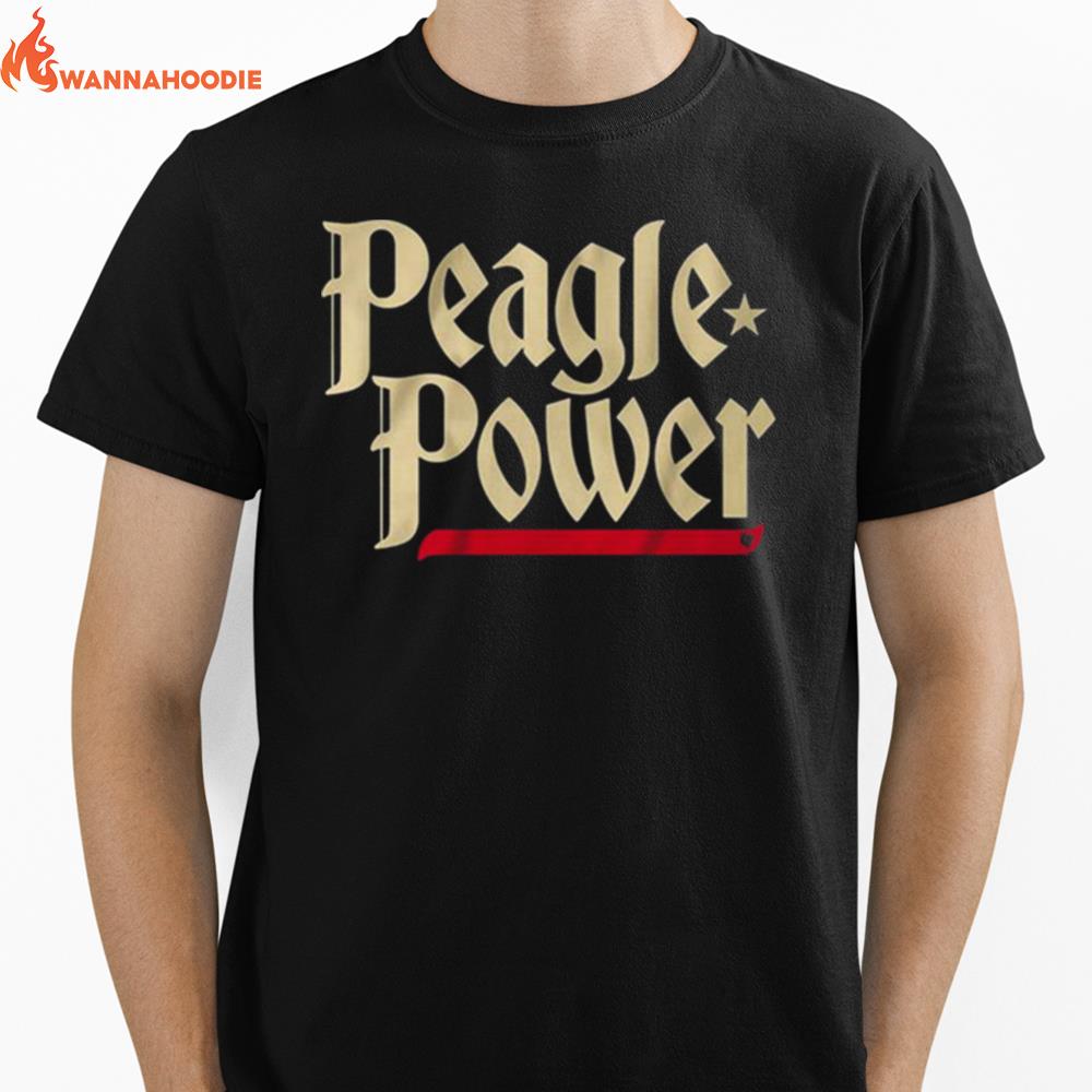 Peagle Power Unisex T-Shirt for Men Women