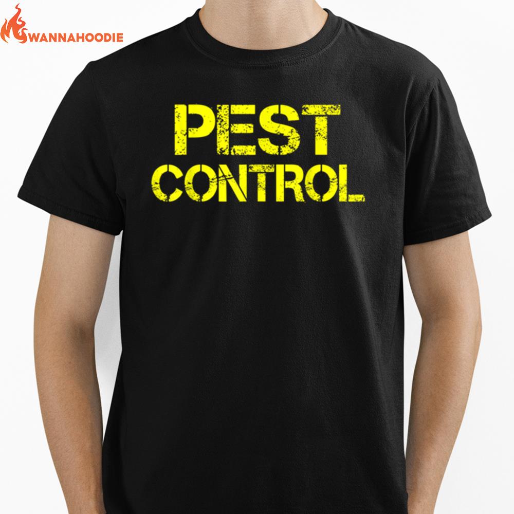 Pest Control Exterminator Halloween Costume Unisex T-Shirt for Men Women