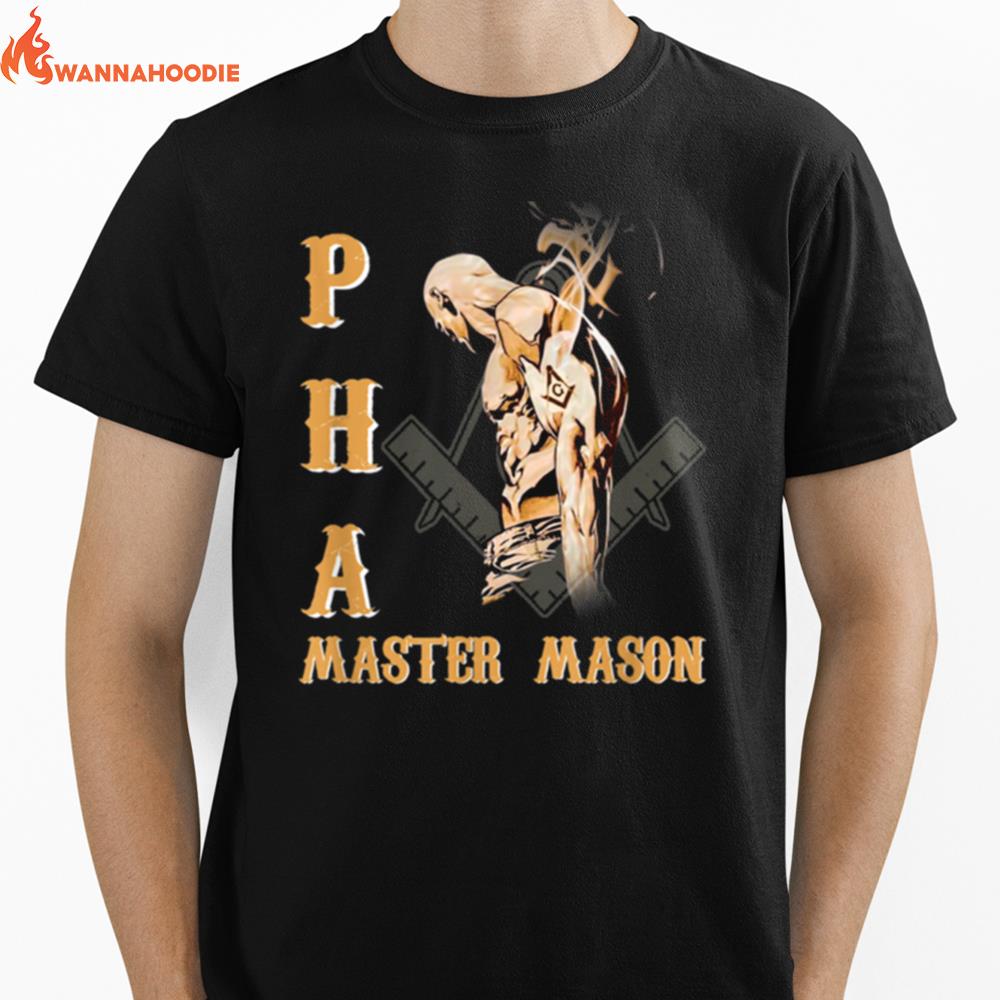 Pha Master Mason Unisex T-Shirt for Men Women