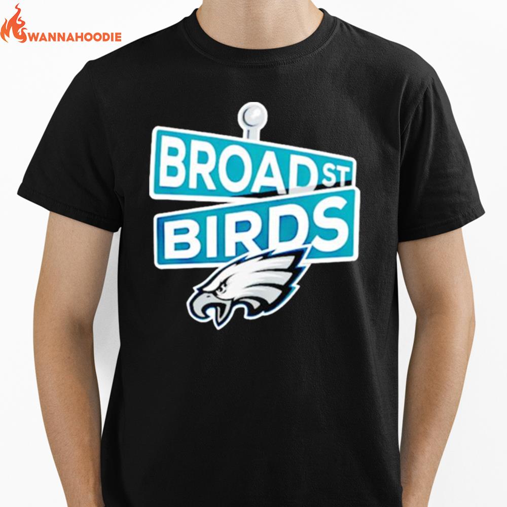 Philadelphia Eagles Broad St Birds Unisex T-Shirt for Men Women