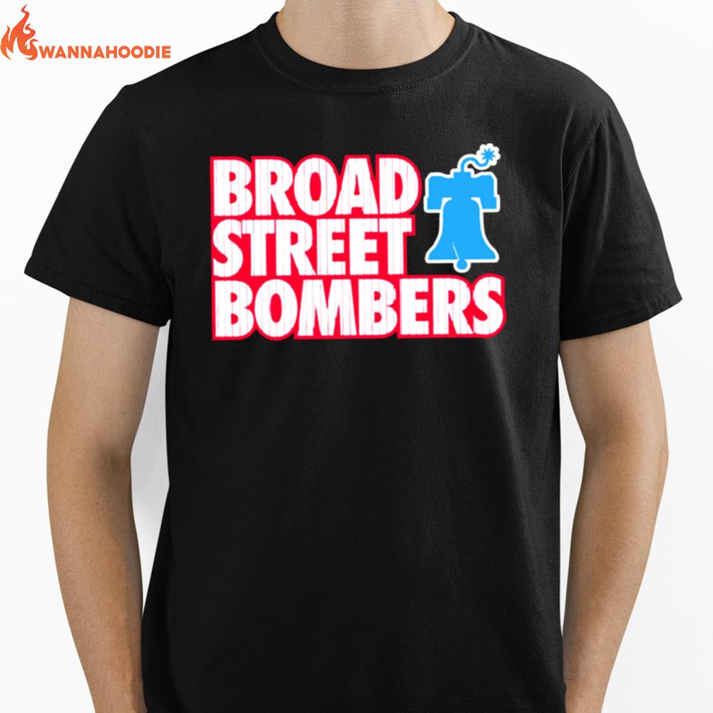 Philadelphia Phillies Broad Street Bombers Unisex T-Shirt for Men Women