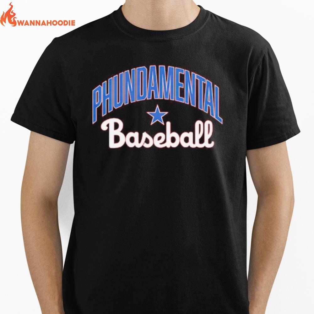 Philadelphia Phillies Phundamentals Unisex T-Shirt for Men Women