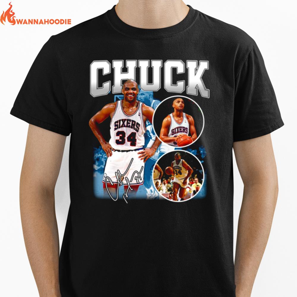 Phoenix Suns Charles Barkley Chuck Basketball Vintage Unisex T-Shirt for Men Women